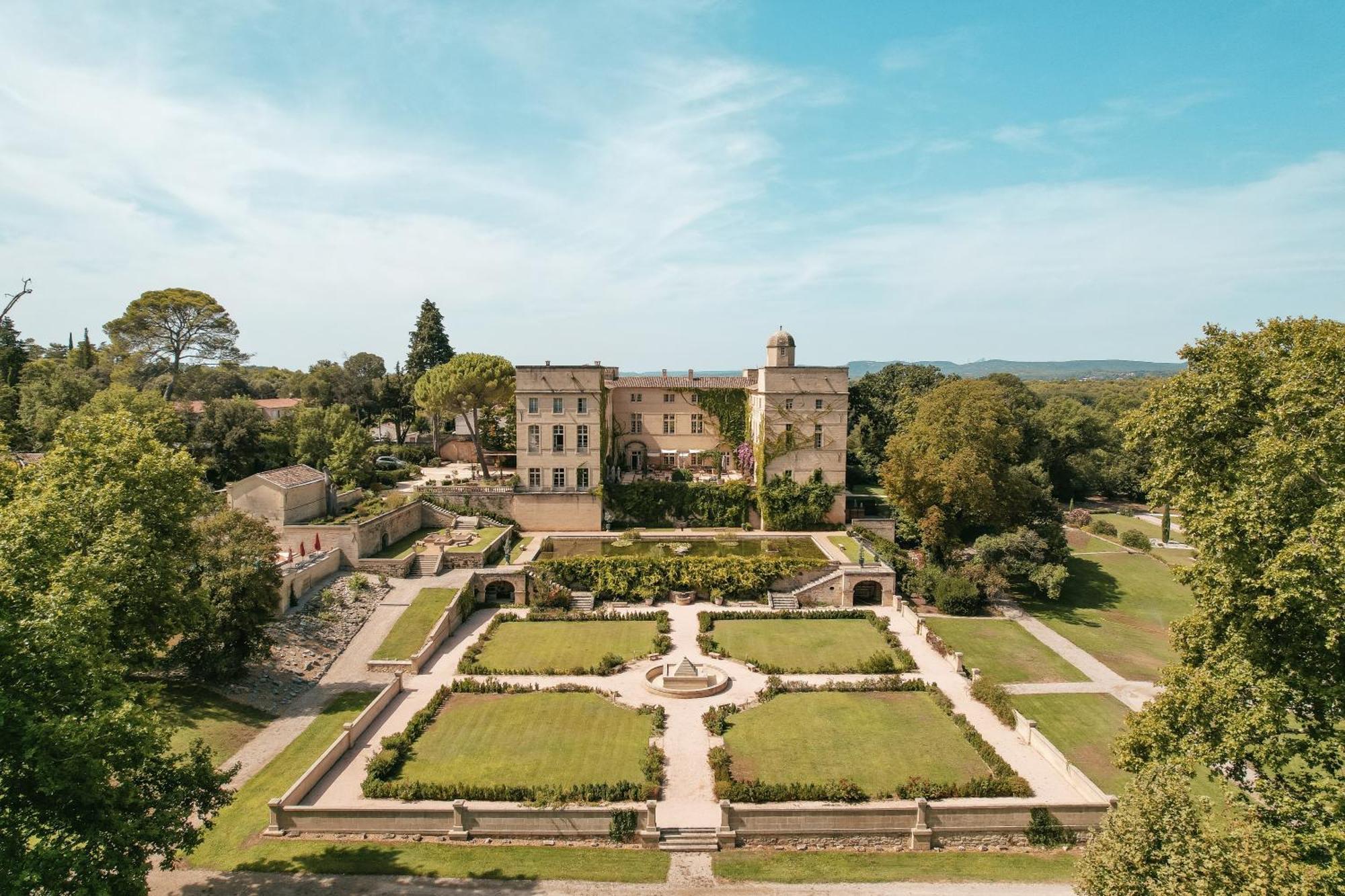 Chateau De Pondres Villevieille Bagian luar foto